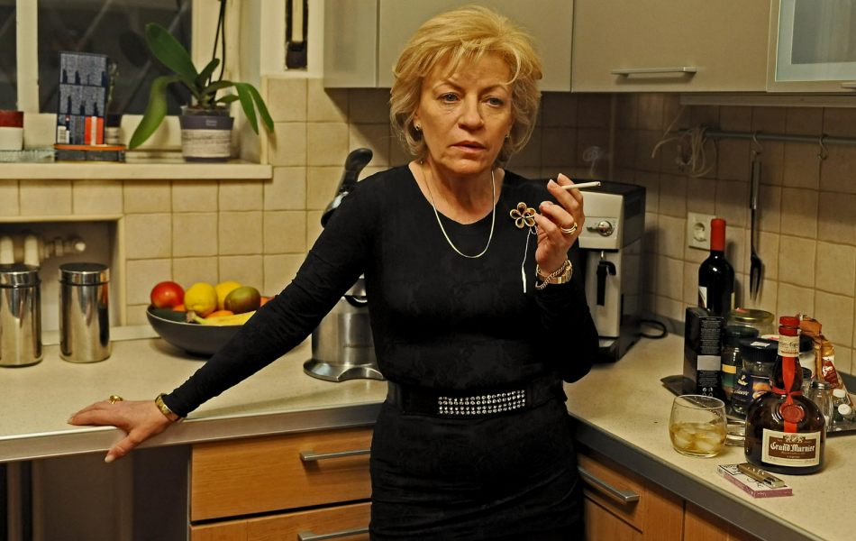 Cornelia (Luminiţa Gheorghiu) in "Child’s Pose" directed by Călin Peter Netzer, produced by Ada Solomon, 2013.